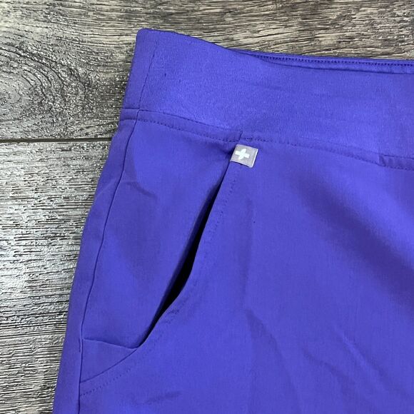 Figs Purple Zamora Joggers Scrubs Pants - Women's Size Large - Picture 3 of 7